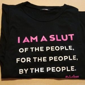 Slutbox T shirt 1x